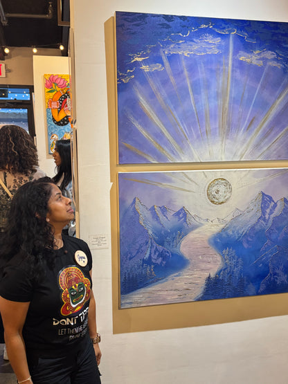 Prakriti and Purusha Diptych